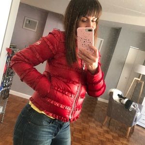 Michael Kors new real down coat size XS cute sexy